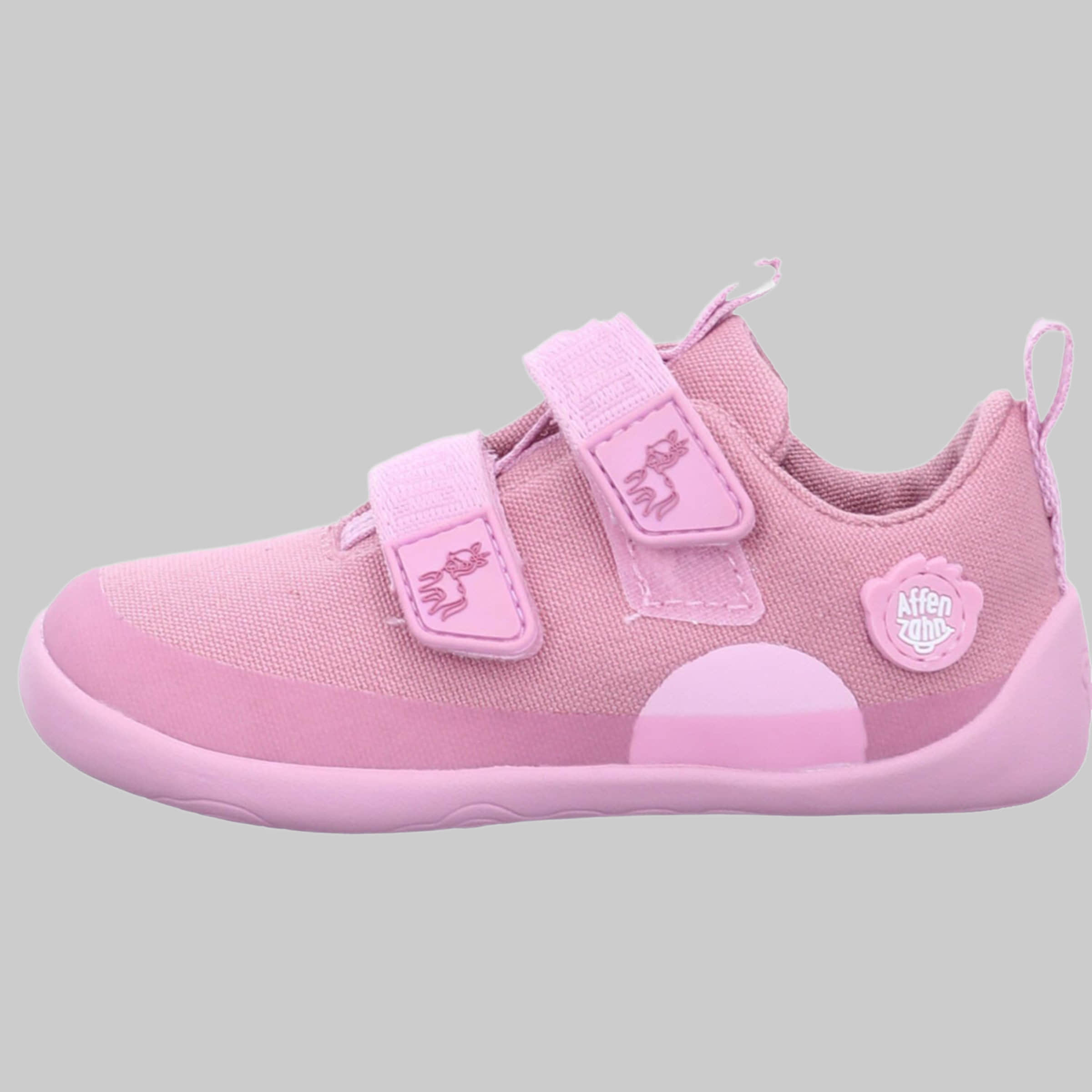 Halbschuhe Affenzahn Affenzahn Lucky Organic Cotton Barefoot Shoes for Kids - Flexible Sole, Hook & Loop Closure (Sizes 21-32) Einhorn -