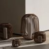 Blomus LITO Laterne XS – Windlicht & Kerzenhalter aus Stahl (17 cm, Nomad) | Flöz Design | Pulverbeschichtet für Innenräume Rusty Look blomus Dekoration