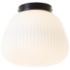Brilliant Lampen Brilliant Deckenleuchte »Kaizen« – 1 flammig, E27, 22 x 25 cm, Riffelglas/Metall in Weiß/Schwarz | BAUR, OTTO, Quelle, UNIVERSAL