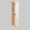 Schlafzimmer DESIGN DELIGHTS DESIGN DELIGHTS COTTAGE Wooden Room Divider - 3-Panel Folding Screen 170x120cm, Coffee Brown - Natural Privacy Partition for Home & Office natur