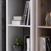 FORTE FORTE Mauro Bookshelf | Artisan Oak Storage Solution | Modern & Durable Design weiß Regale