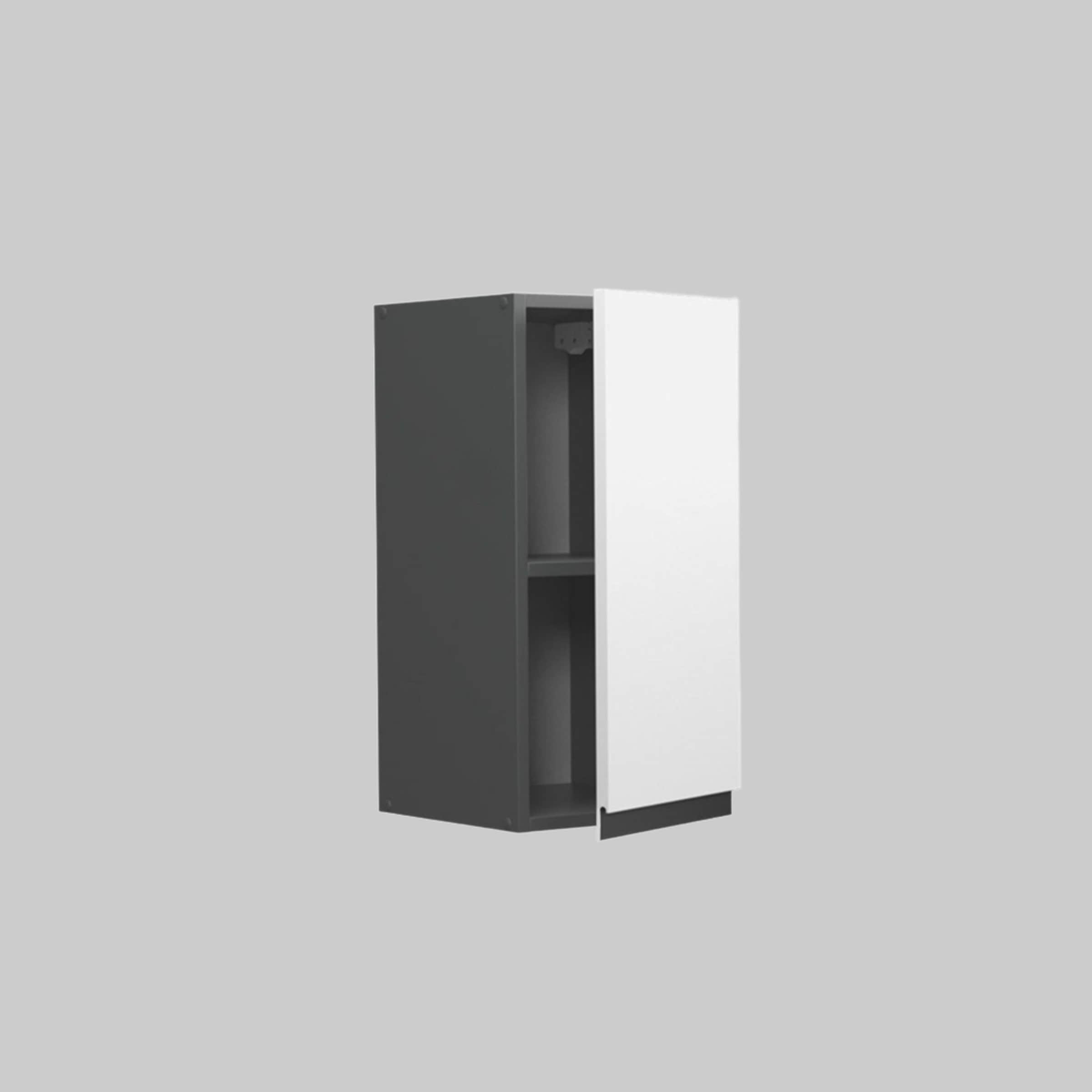 Hängeschrank R-Line Anthrazit 20 cm | Vicco | Hochwertiger Küchenoberschrank mit Melaminharzbeschichtung | 20x60x29 cm Weiß Schränke Vicco