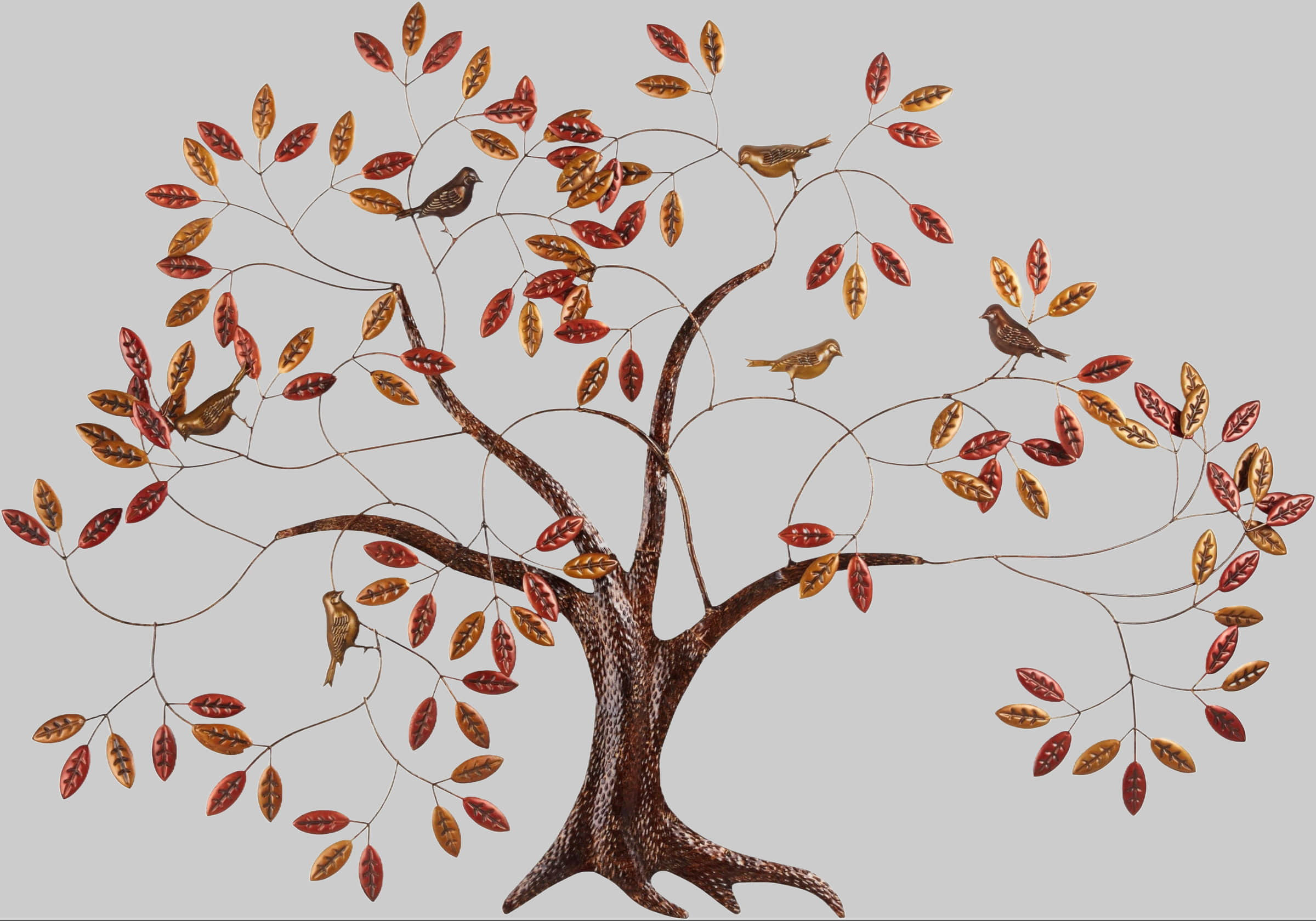 Home affaire Dekoration Home affaire 'Tree' Metal Wall Art - Elegant 121cm Wide Decorative Piece for Living Room & Bedroom