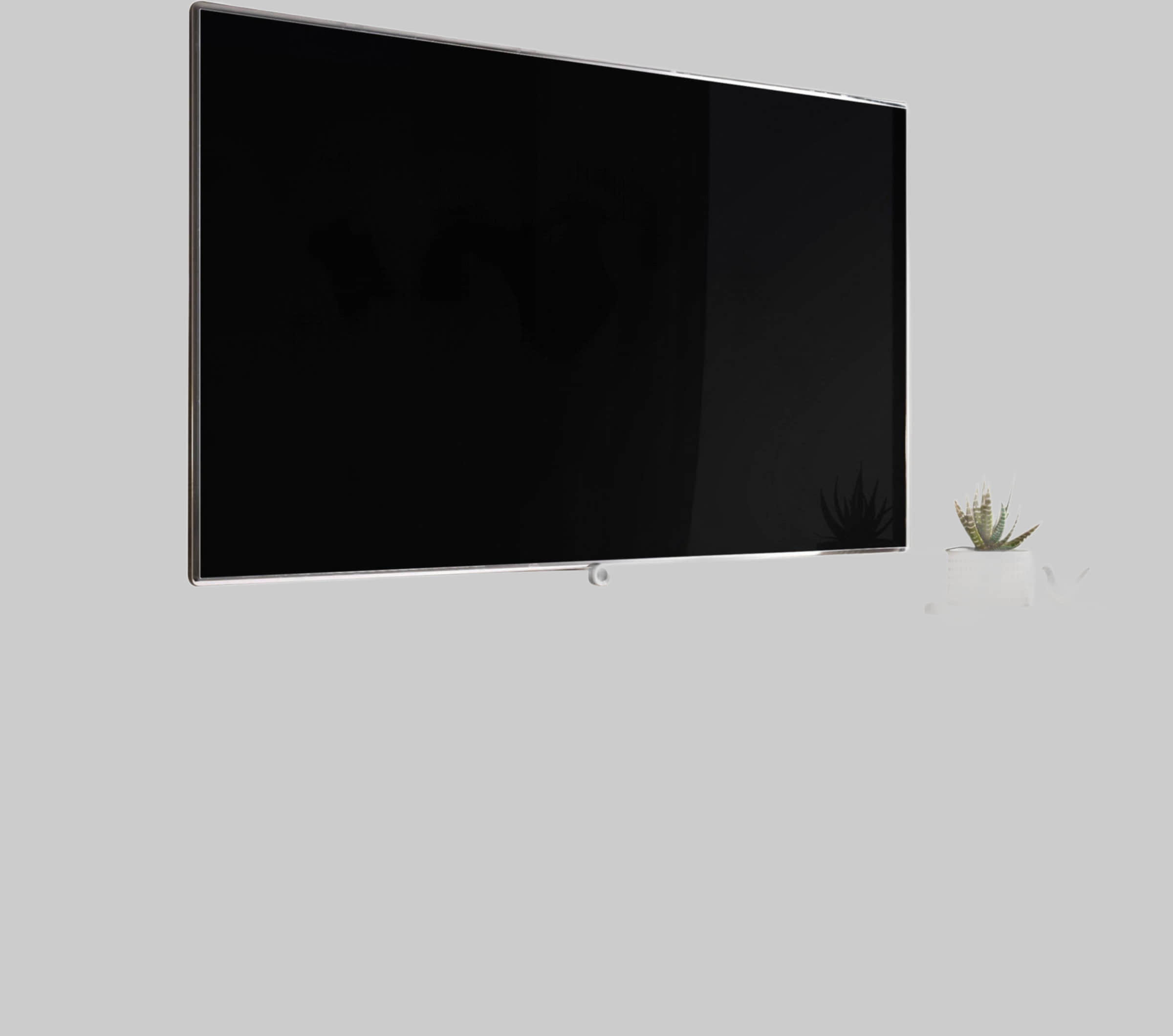 INOSIGN Kommoden & Sideboards INOSIGN Lowboard »LOWBOARD D« mit LED-Beleuchtung | Modernes TV-Board ohne Griffe | 180 cm Breite | Stauraum & Wandmontage möglich weiss/grau