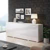 INOSIGN Kommoden & Sideboards INOSIGN Sideboard »PARIS« 150cm | Moderne grifflose Kommode mit Push-to-open & variablen Fächern | Ideal für Wohnzimmer & Essbereich weiß matt/