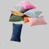 Interior by Hakito Dekokissen 2er Set mit Füllung – Landhaus Kissen für Sofa & Bett | Hochwertige Polyester-Füllung | Sofort einsatzbereit grün Interior by Hakito Dekoration