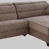 Jockenhu00F6fer Gruppe Jockenhöfer Gruppe Ecksofa Double One L-Form – Elektromotorische Relaxfunktion, USB-Ladestation & Lederoptik | 120cm Sitzbreite taube Sofas
