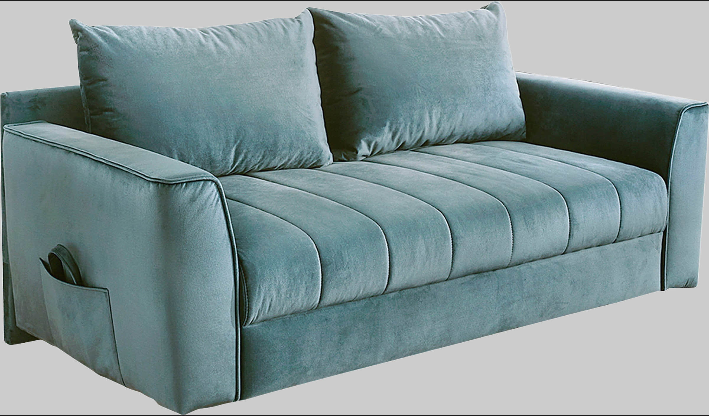 Sofas Jockenhu00F6fer Gruppe Jockenhöfer Gruppe 'Rick' Convertible Sofa Bed | Space-Saving 3-in-1 Design with Guest Bed Function & Premium Coil Spring Cushioning petrol