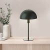 Lampen LeGer Home by Lena Gercke LeGer Home by Lena Gercke Linnea Mushroom Table Lamp - 35.5cm Red Glossy Metal Base, E14 Socket (Bulb Not Included) | Modern Desk & Accent Lighting tannengrün