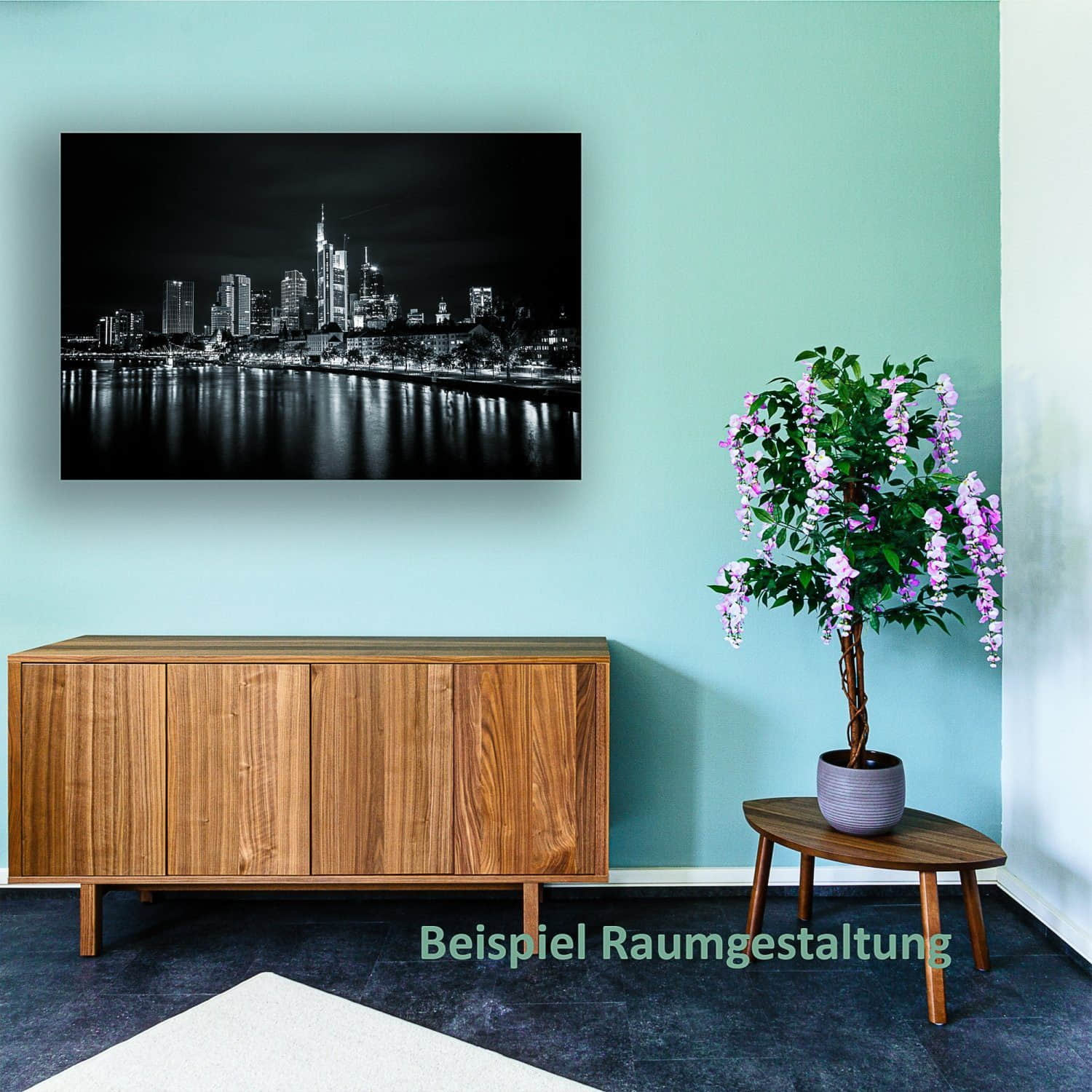 PLANTASIA Dekoration PLANTASIA Kunstbaum Künstlicher Wisteria (Blauregen) 150 cm – Realistische Kunstpflanze mit Echtholzstamm, 945 Blättern & 30 Blütenranken inkl. Ziertopf Pinke Blüt
