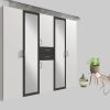 Schränke Wimex Wimex Kleiderschrank Diver | Drehtürenschrank mit Spiegel & Schubladen | 225cm oder 270cm Breite | 3 Innenausstattungsvarianten | beige/plankeneichefarben/graphit | Bestseller Schlafzimmerschrank weiß/graph