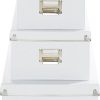 Zeller Present Premium Storage Box Set (5-Piece) – Durable Cardboard Organizers with Metal-Reinforced Lids & Labeling Handles Zeller Present Aufbewahrung