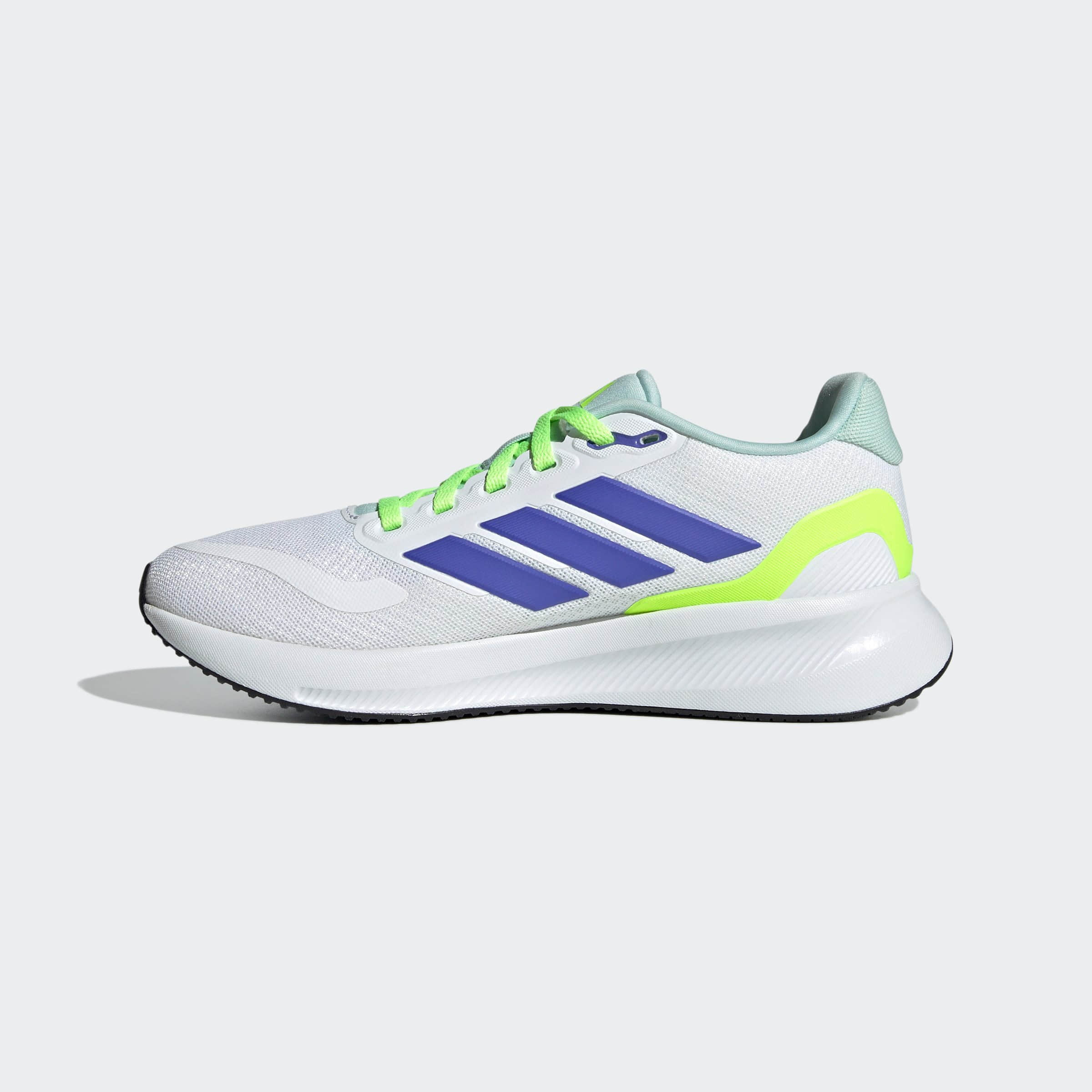 Sneaker adidas RUNFALCON 5 KIDS Running Shoes - Cloudfoam Cushioning & Breathable Textile for Active Kids Cloud Whit