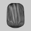blomus LITO Windlicht 3er Set - Stylische Stahl-Laternen in S/M/L (17-45cm) als Kerzenhalter & Deko - Pulverbeschichtete Outdoor/Indoor Beleuchtung von Flöz Design Black blomus Dekoration