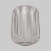 blomus LITO Windlicht 3er Set - Stylische Stahl-Laternen in S/M/L (17-45cm) als Kerzenhalter & Deko - Pulverbeschichtete Outdoor/Indoor Beleuchtung von Flöz Design MourningDove Dekoration blomus