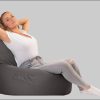 sunnypillow Sitzsack XXL – Premium Gaming Sitzsack mit Styropor-Füllung für Kinder & Erwachsene | Bequem & Stabil Anthrazit sunnypillow Sessel