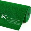 Andiamo Kunstrasen Field Premium | 4 mm Höhe | Nadelfilz-Rasenteppich mit Noppen | UV-beständig & pflegeleicht | Für Balkon, Terrasse & Garten (versch. Größen) grün Teppiche Andiamo
