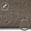 Teppiche Andiamo Andiamo Teppichboden Kräuselvelours Ines | 8.5mm Thick | 400cm Wide | GUT-Certified | Allergy-Friendly | Sound-Absorbing | Multiple Uni Colors | Residential Warranty grau-braun