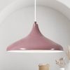 Lampen Bamyum Bamyum Pendelleuchte 35 cm – Moderne Metall-Lampe mit E27 Fassung für Wohnzimmer, Küche & mehr | Dimmbar & hochwertig verarbeitet Lila