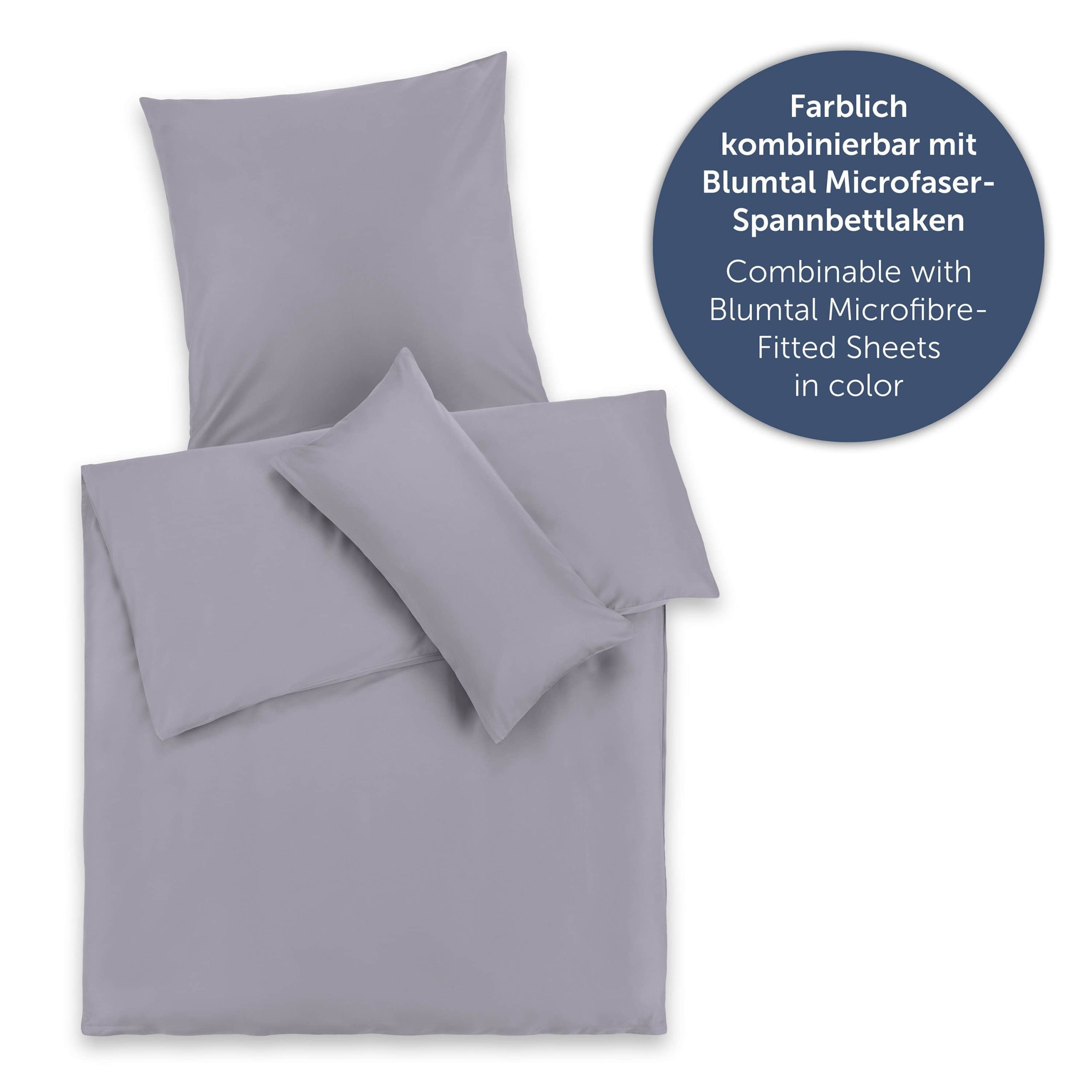 Blumtal Bettwäsche Blumtal Premium Microfiber Bedding Set | OEKO-TEX® Certified 100% Polyester | Wrinkle & Fade Resistant | Complete Sheet Sets with Pillowcases Hellblau