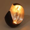 Casa Moro Windlicht Ravi Ø 20cm - Orientalischer Metall-Teelichthalter mit marokkanischem Halbmond (Hilal Design) für Ramadan, Eid Mubarak & Wohnzimmer-Deko Silber Dekoration Casa Moro