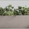 ECOPOTS Garten & Balkon ECOPOTS Balkonkasten Bruges 55 mit Wassersystem Taupe - Frostsicherer Blumenkasten aus recyceltem Kunststoff für Balkon & Terrasse (55x17cm)