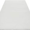 Esprit Esprit Alice Kunstfell Hochflor Teppich | 25mm Kaninchenfell-Haptik | Extra weicher rechteckiger Wohnzimmerteppich in Terrakotta-Orange weiß Teppiche