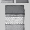 Home affaire Bettwäsche Home affaire 'Cremona' Reversible Bedding Set | Premium Polycotton Blend | OEKO-TEX Certified | Sustainable Cotton | 2-Piece Set (Duvet Cover + Pillowcase) | 135x200cm anthrazit