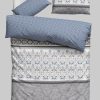 Home affaire 'Cremona' Reversible Bedding Set | Premium Polycotton Blend | OEKO-TEX Certified | Sustainable Cotton | 2-Piece Set (Duvet Cover + Pillowcase) | 135x200cm blau Home affaire Bettwäsche