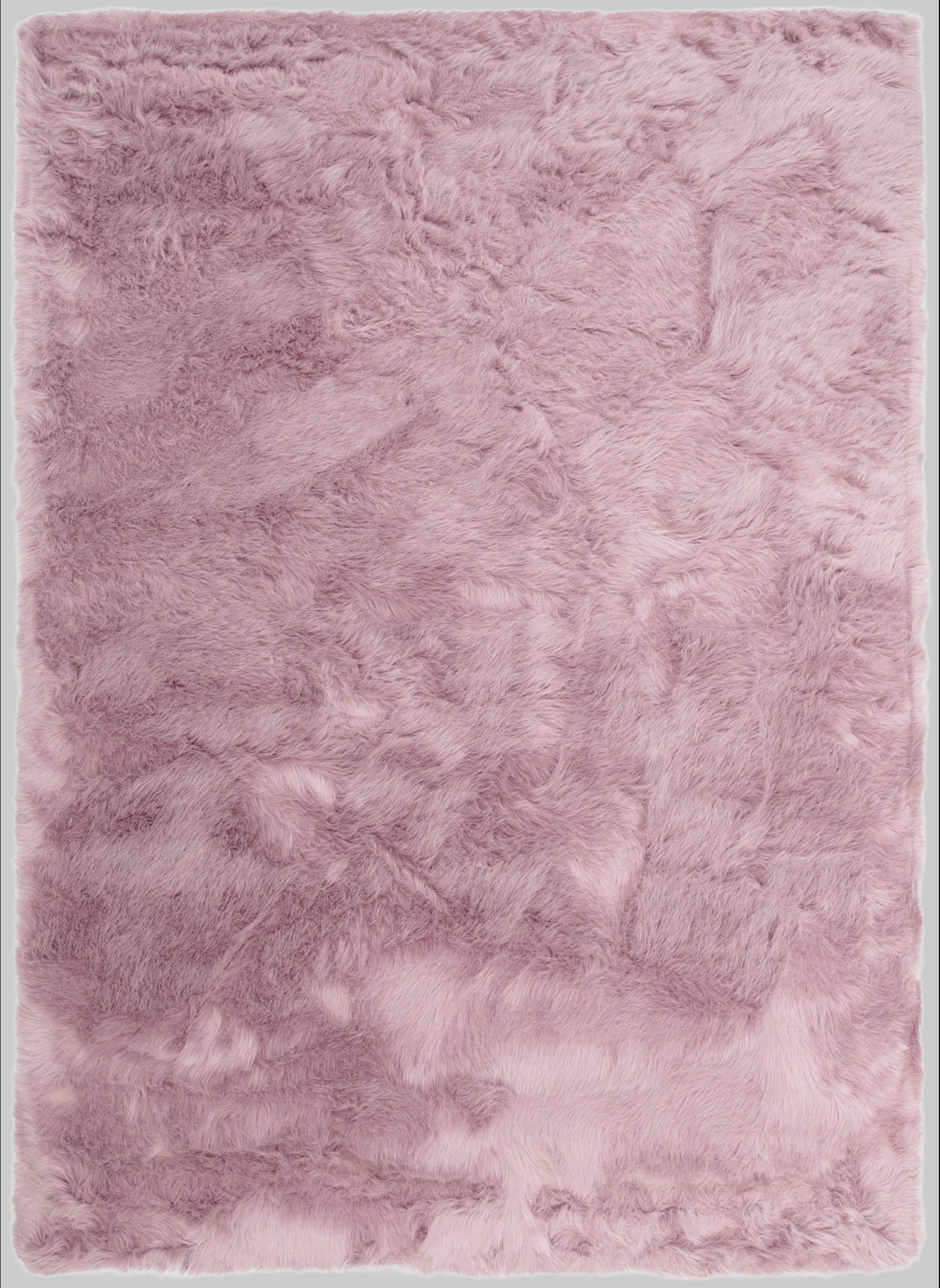 Home affaire Home affaire Hochflor-Teppich »Valeria« – Kuscheliger Kunstfellteppich (60 mm Höhe) für Wohnzimmer, Schlafzimmer & Essbereich | Weich, pflegeleicht & fußbodenheizungstauglich mauve Teppiche
