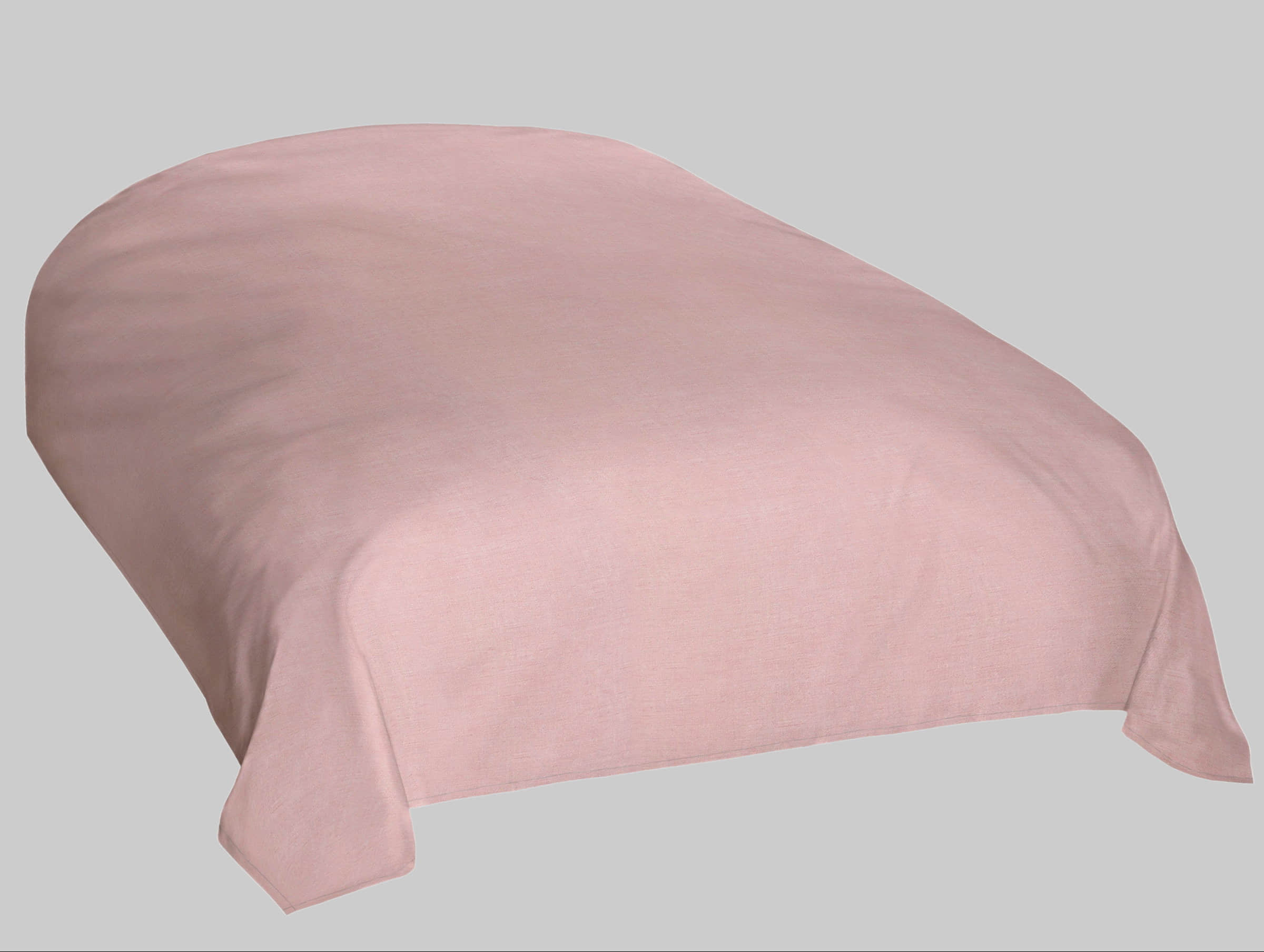 Home affaire Melli Tagesdecke | Landhausstil Baumwoll-Überwurf (200x200 cm) für Bett & Sofa | OEKO-TEX® zertifiziert | Maschinenwaschbar altrosa/me Wohn- & Tagesdecken Home affaire