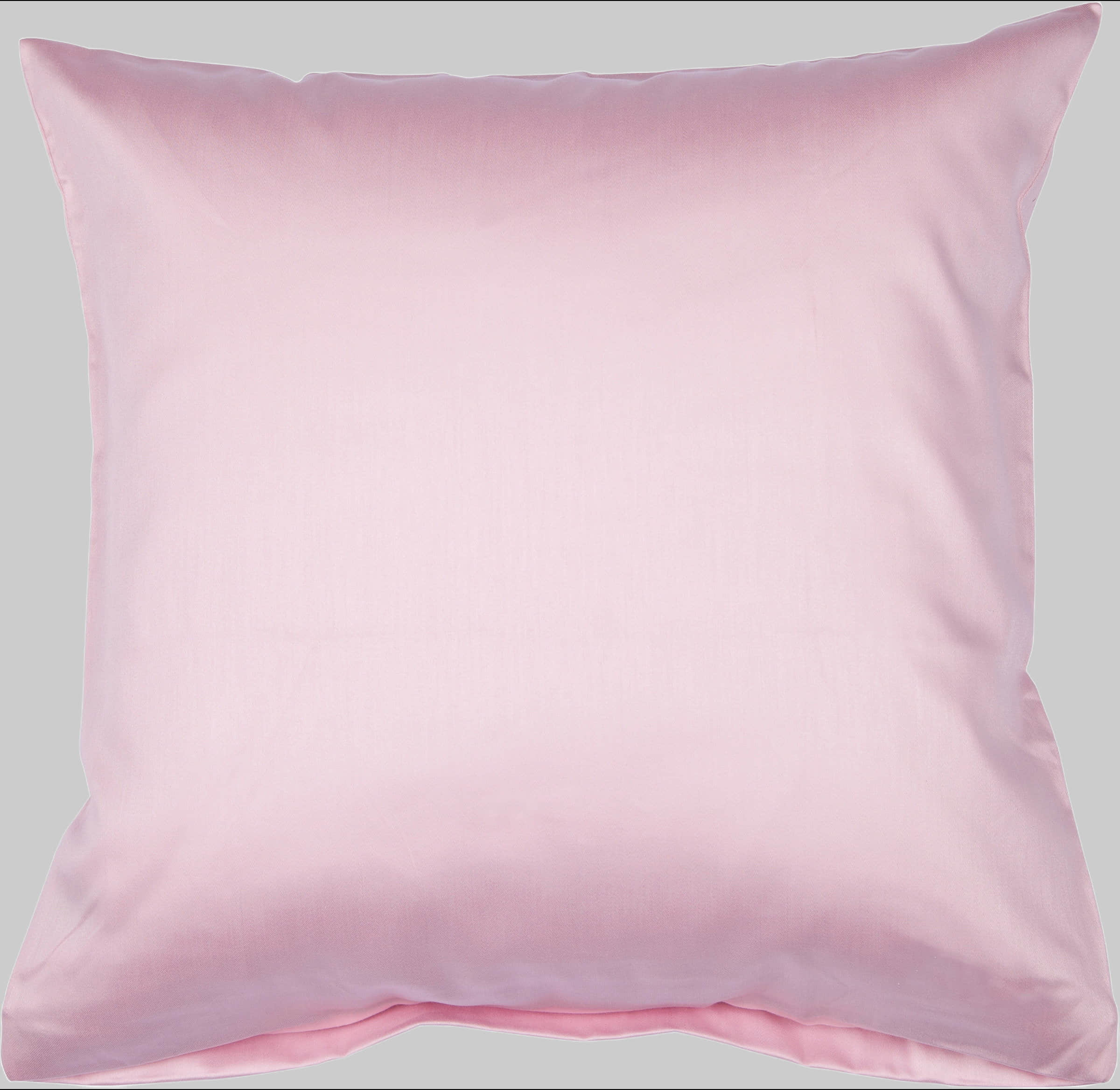 Janine Kissen Janine Mako-Satin Kissenbezug Colors | 100% Baumwolle | Seidig glatt | Mit Reißverschluss | Verschiedene Größen & Farben | Atmungsaktiv & hautfreundlich rosa