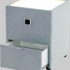 Jockenhöfer Gruppe Nachtkonsole »Lancy« mit LED-Beleuchtung - Moderner Nachttisch mit Schublade & dimmbarem Licht hellblau 3 Jockenhu00F6fer Gruppe Kommoden & Sideboards