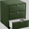 Jockenhöfer Gruppe Nachtkonsole »Lore« – Elegant & Funktional mit LED-Beleuchtung & 3 Schubladen grün 344/03 Jockenhu00F6fer Gruppe Kommoden & Sideboards