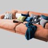 KAWOLA KAWOLA Big-Sofa MADELINE | XXL Komfortsofa in Cord oder Stoff | 220cm Breite | Relaxfunktion | Für 3-4 Personen cognac Sofas