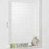 K-HOME Rollos & Plissees K-HOME Plissee COMO | Freihängender Lichtschutz mit Klettband | Stufenlose Höhenverstellung | Beige/Creme wollweiß