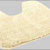 Kinzler Premium Badematte »Chaozhou« - XXL Flauschig (20 mm), rutschhemmend, fußbodenheizungsgeeignet, Polyester Mikrofaser, Badezimmerteppich in Uni-Farben - 60x100 cm natur KiNZLER Badematten