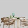NÄVE Stoney Table Lamp - Ceramic Base & Fabric Shade, E14 Socket (Max 40W), 70s-Inspired Design for Living Room & Bedroom Decor mint / chrom nu00E4ve Lampen