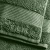 Next Premium Egyptian Cotton Bath Towel - 600 GSM Ultra Soft Handtuch (1-Piece) | Luxury Spa Quality | OEKO-TEX Certified Green Ivy Handtücher Next