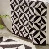Next Premium Egyptian Cotton Bath Towel - 600 GSM Ultra Soft Handtuch (1-Piece) | Luxury Spa Quality | OEKO-TEX Certified Black Geo Next Handtücher