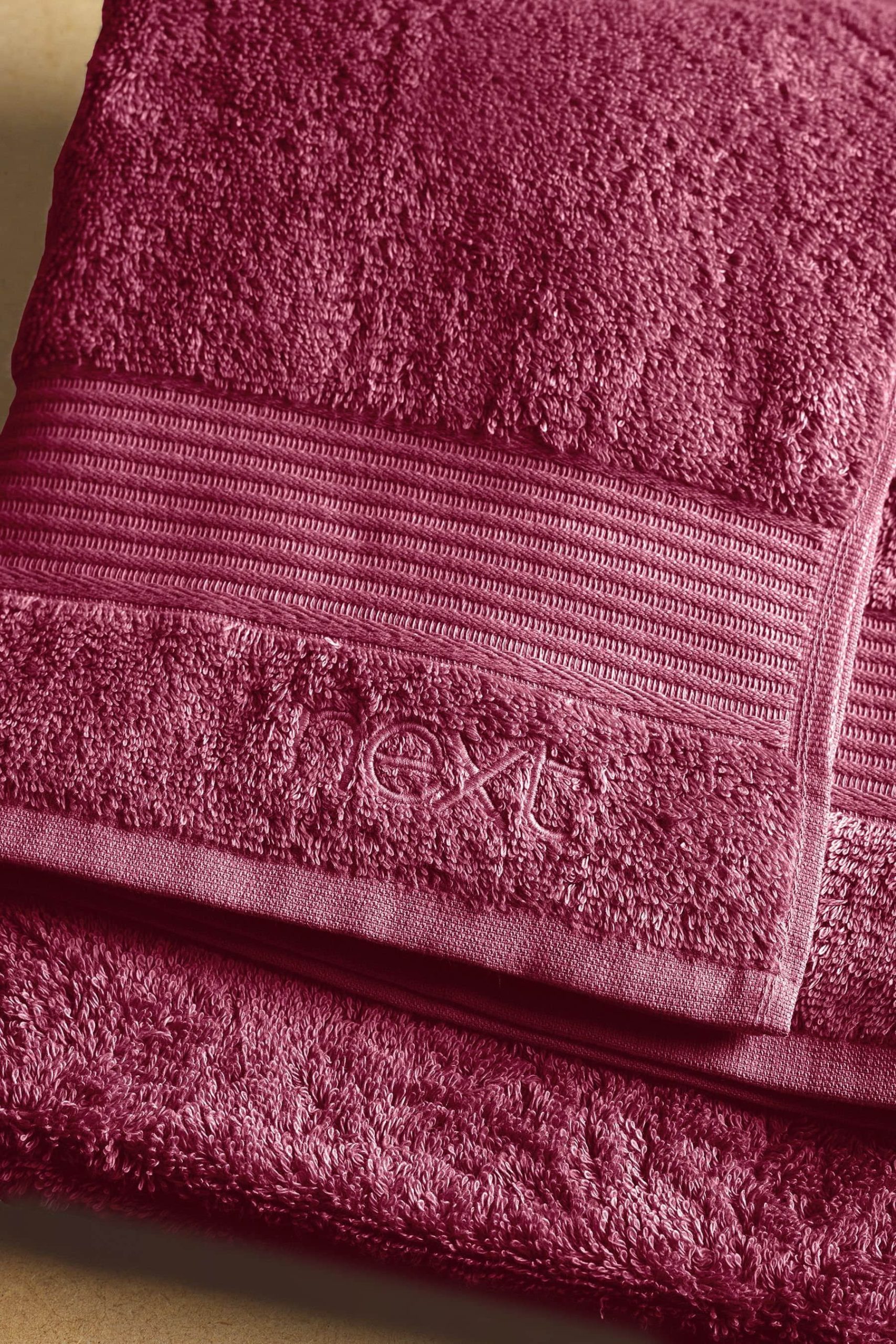 Next Next Premium Egyptian Cotton Bath Towel - 600 GSM Ultra Soft Handtuch (1-Piece) | Luxury Spa Quality | OEKO-TEX Certified Pink Faded Handtücher