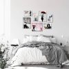 Novart Banksy Style Wandbild-Set - 3-teilige Street Art Collage (100x70cm) - Aufhängefertig - Moderne Wanddekoration für Wohnzimmer & Büro - Made in Germany Dekoration Novart