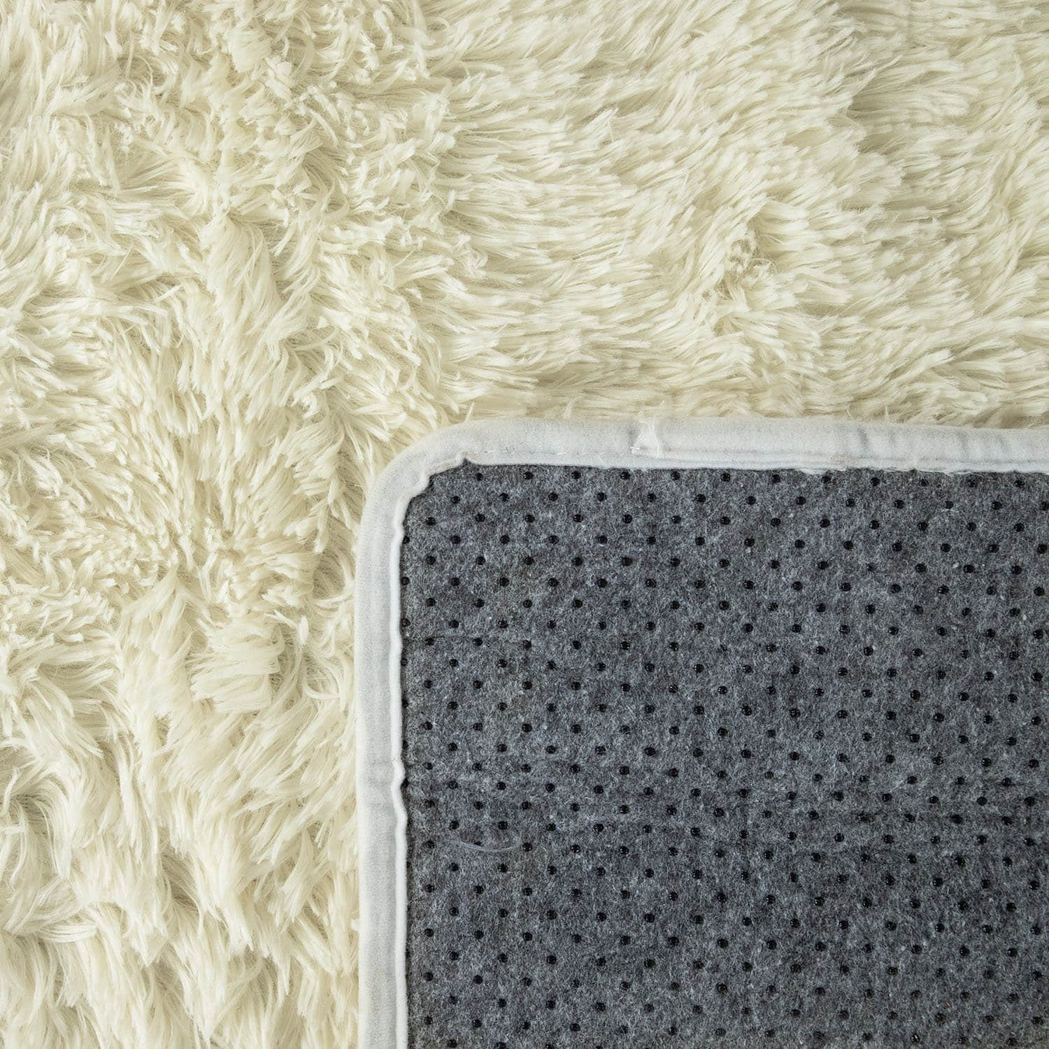 Paco Home Teppiche Paco Home Hochflor-Teppich Silky 591 | Premium Shaggy Rug | 37mm Extra Soft Pile | Polyester | Living Room & Bedroom | Underfloor Heating Compatible vanille