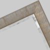 Dekoration WANDStyle WANDStyle H670 Bilderrahmen | Massivholz-Rahmen im Industrial-Vintage-Stil | Handgefertigt in Italien | Mit silberner Metall-Innenkante