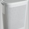 keeeper Wäschebox Arne - 58 Liter Wäschetonne mit Deckel (47,5x36x57,5 cm) - Luftdurchlässiges Design für hygienische Wäscheaufbewahrung nordic grey keeeper Bad & Sanitär