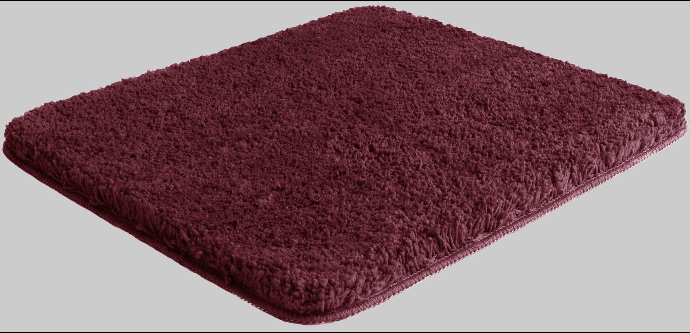 Badematten my home my home Sanremo Premium Bath Mat - 30mm Plush, Non-Slip, Fast-Drying Polyester Microfiber - Compatible with Underfloor Heating (Rectangular/Round/3-Piece Set Options) brombeer