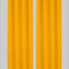my home my home Vorhang »Raja« 2er-Set (140x250 cm) - Moderner Sichtschutz aus pflegeleichter Mikrofaser | Einfarbig, blickdicht, mit Kräuselband | Beige/Champagner/Grau messingfar Gardinen