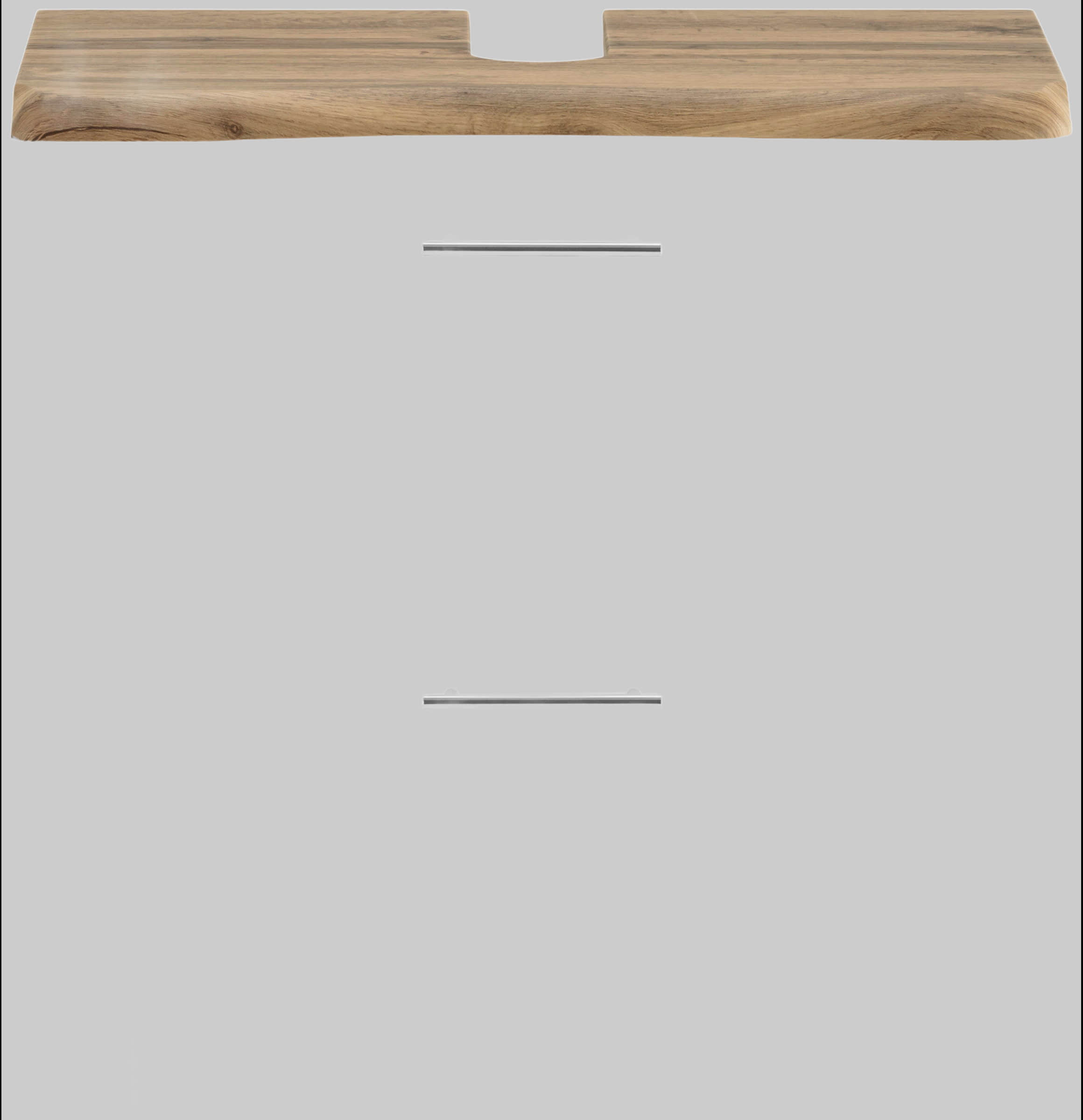 Schränke welltime welltime Waschbeckenunterschrank Trento | 60 cm Breite | Moderne Badmöbel in verschiedenen Farben | Hochwertige Beckenunterschrank auf Füßen | Made in Germany weiß Hochg